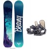 Beany Swing dětský/juniorský snowboard + Beany Junior vázání - 120 cm + XS - EU 32-35