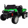 mamido Detské elektrické auto Farmer Truck zelené