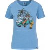 PitBull West Coast - dámské triko BEACHBREAK modré XL