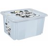 Keeeper Box Mickey Mouse love 24l modrá