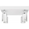 Helam | LED Bodové svietidlo TUNE 4xGU10/4,8W/230V matný chróm/biela | HE1542