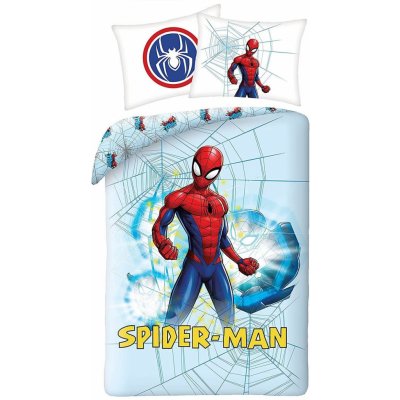 Halantex obliečky Spiderman Web bavlna 140x200 70x90