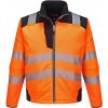 PORTWEST Bunda HiVis Softshell PW3 T402, reflexní POR-T402OBRS S Oranžová/černá
