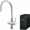 Franke Mythos Water Hub Sparkling kuchynská batéria stojánková ušľachtilá oceľ 160.0708.956