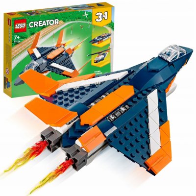 LEGO® Creator 31126 Nadzvuková stíhačka od 14,14 € - Heureka.sk