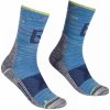 Ortovox ponožky Alpinist Pro Compression Mid Socks Safety Blue