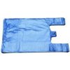 Mikroténové tašky HDPE, nosnosť 10 kg, 30+16x50 cm, modrá, 100 ks