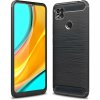 HARAHU Xiaomi Redmi 9C Carbon Shield TPU puzdro KP9442 čierna