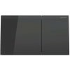 Geberit Sigma70, Sigma 70 Ovládanie splachovania, sklo/čierna 115.622.SJ.1