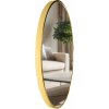 Design-Shop Nástenné zrkadlo Elsie L 323825 - 60x60 cm - Zlatá lesk