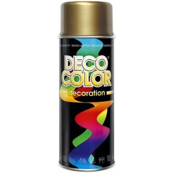 Deco color Dekoračný sprej zlatý 400ml