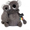 Les Déglingos Plyšová koala, mama s bábätkom, sivá 17979_SED