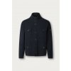 SVETER HACKETT LONDON KNIT VELO FBUTTON MIDNIGHT BLUE