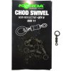 Korda Obratlík Chod Swivel veľ.11 8 ks