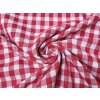 Dekoračná látka KANAFAS červený 1x1 cm 140cm