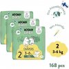 Muumi Baby Moomin Baby 2 Newborn 3–6 kg (168 ks), mesačné balenie eko plienok