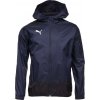 Pánska športová bunda Puma, TEAMGOAL 23 TRAINING RAIN JACKET tmavo modrá,biela M