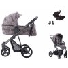 BEBETTO Flavio Travel Set Cosmo 104/graphite 2023 3v1 Cosmos