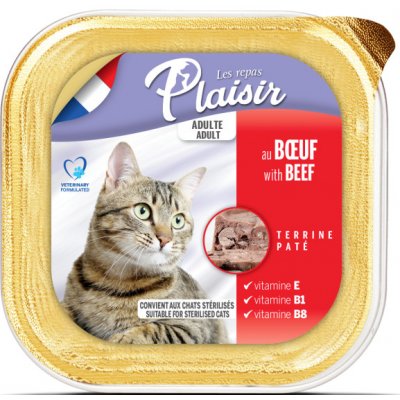 Plaisir Cat hovädzie v želé 100 g