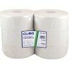 Toaletný papier CLIRO JUMBO Ø 21CM 2vrst. 200m 6ks