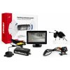 Amio 01099 Parkovací asistent TFT01 4,3` s kamerou CAM-315 LED, 4-senzorové biele