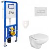 Cenovo zvýhodnený závesný WC set Jika do ľahkých stien / predstenová montáž + WC Fayans Neo SIKOJSJ1