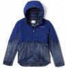 Columbia Powder Lite Novelty Hooded Jacket Dievčenská Bunda Farba: Dark Sapphire, Nocturnal, Veľkosť: XS 2009961432