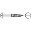 TOOLCRAFT TO-5446575 polkruhové skrutky do dreva 2 mm 12 mm drážka DIN 96 mosaz 500 ks; TO-5446575