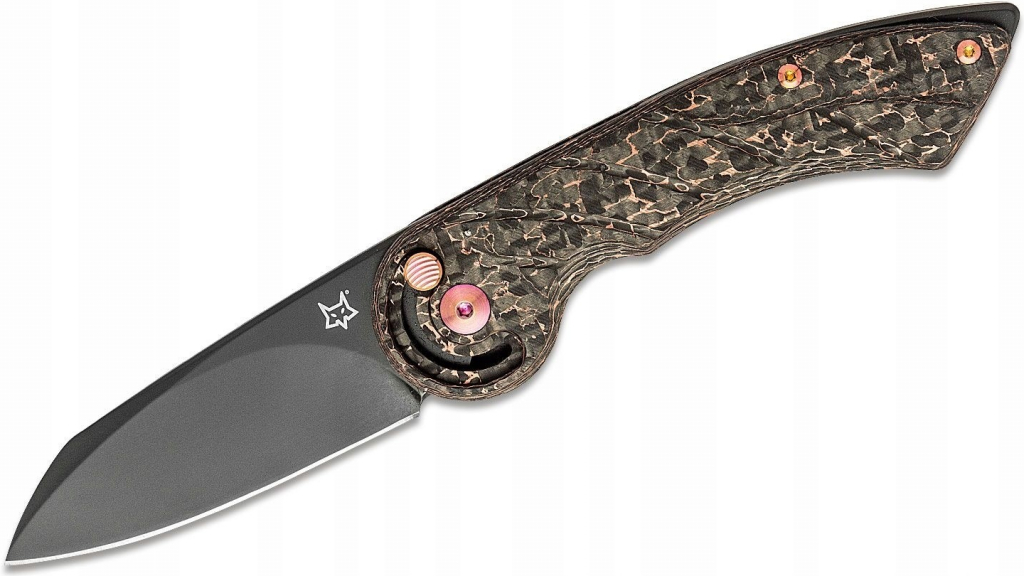 Fox Knives Radius FX-550 CFB Copper Carbon fibre pocket knife