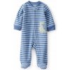 CARTER'S Overal na zips fleece Sleep & Play blue Dino chlapec 6m/veľ.68