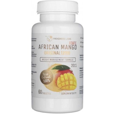 Progress Labs Africké mango FORTE 20:1 6000 mg 60 tabliet