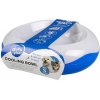 DUVO+ bielo/S: chladiaca miska pre psy na leto s priemerom 19,5 cm