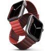 Remienok Uniq Revix Reversible Magnetic remienok pre Apple Watch 38/40/41mm vínový/koralový (UNIQ-41MM-REVMRNCRL)