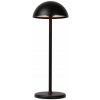 LUCIDE 15500/02/30 JOY vonkajšia dotyková stolná lampička LED V320mm 1,5W/175lm 3000K IP54 čierna, nabíjateľná batéria, USB kábel