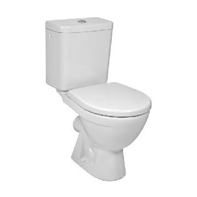 Jika Lyra plus - WC kombi, zadný odpad, bočné napúšťanie, biela H8263860002413