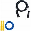 Súprava Sila a Kondícia – Gladius + Ninja | Švihej.sk Gladius Rope: Lanko: čierne, Rukoväte: čierne, Ninja Rope farby: Rukoväte: žlté, Lanko: modré 5mm Gladius (spevnenie) + Ninja (kondícia). Zahreje