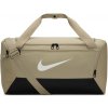 Športová taška Nike BRASILIA S béžová,čierna,biela