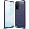 Púzdro MG Carbon Case Flexible Huawei P40 modré