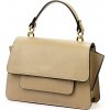 Kožená kabelka Luka béžová KZ56655
