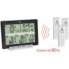 TFA 30.3057.01 - Teplomer a vlhkomer s 3 bezdrôtovými senzormi MULTI-SENSE