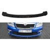 Maxton Design Maxton Design spojler pod predný nárazník ver.1 pre Škoda Octavia RS Facelift Mk2 Facelift, čierny lesklý plast ABS