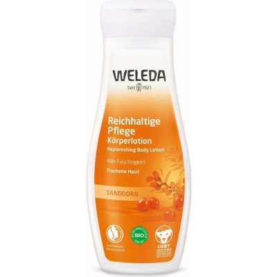 Weleda Sanddorn Replenishing telové mlieko 200 ml