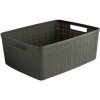 Curver JUTE M 12L antracit 36x15x28 cm