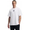 Pánske tričko s krátkym rukávom Under Armour HW OS SM BOX SS TEE biele 1386803-101 - M