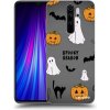 Picasee silikónový prehľadný obal pre Xiaomi Redmi Note 8 Pro - Spooky season 2