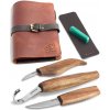 BeaverCraft Spoon Carving Set S13X Deluxe 3 nože darčekové balenie