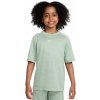 Chlapčenské tričká Nike Boys Multi Dri-FIT Short-Sleeve - steam/light silver/white - Zelený (XS)
