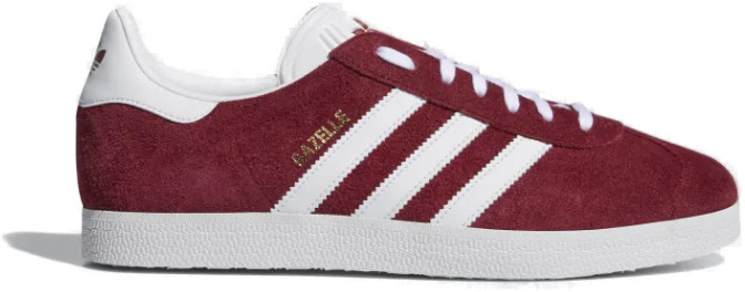 adidas ORIGINALS Gazelle collegiate burgundy/cloud white/cloud white Červená