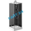 AQUALINE - GRANVIK sprchový box 800x800x2180 komponent 2/4 fixné a posuvné sklo číre 18-080-09-50-00