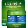 Nicorette Mint 4 mg pas.ocp. 80 (2x40)x4 mg